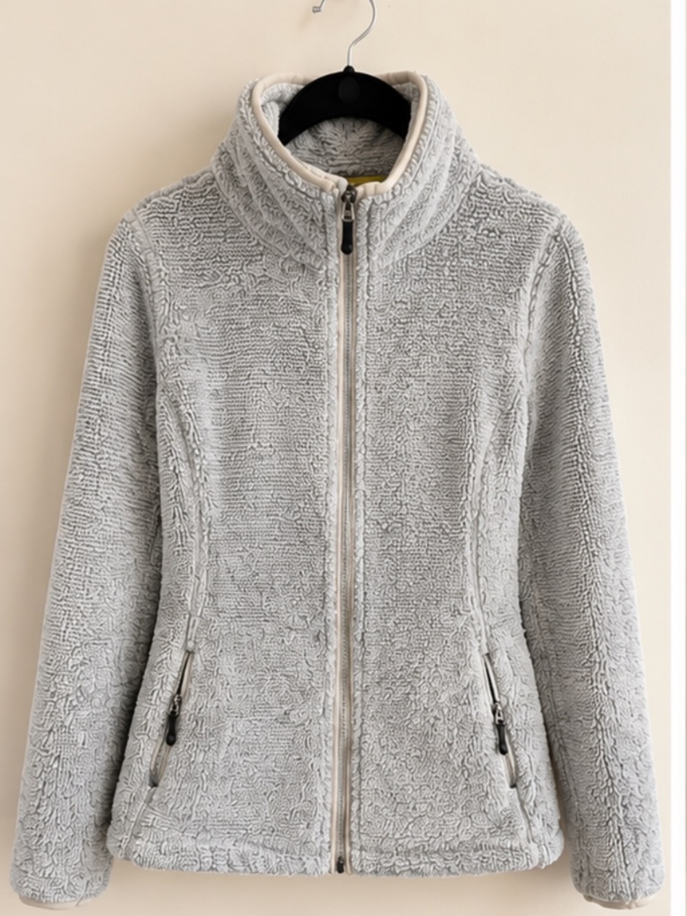 Basin + Range Lily Heavyweight Fleece Jacket Gray Size S
